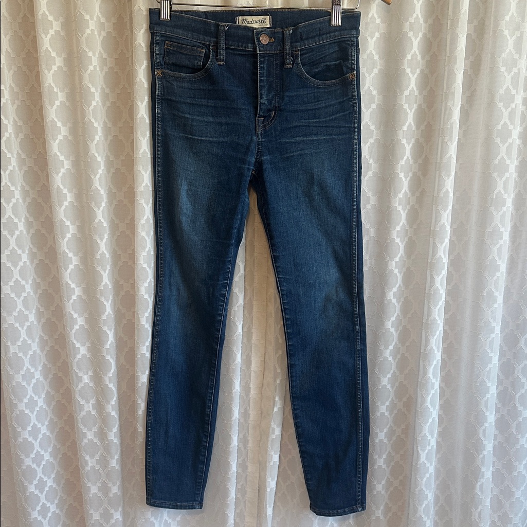713 Madewell Indigo Skinny Jeans